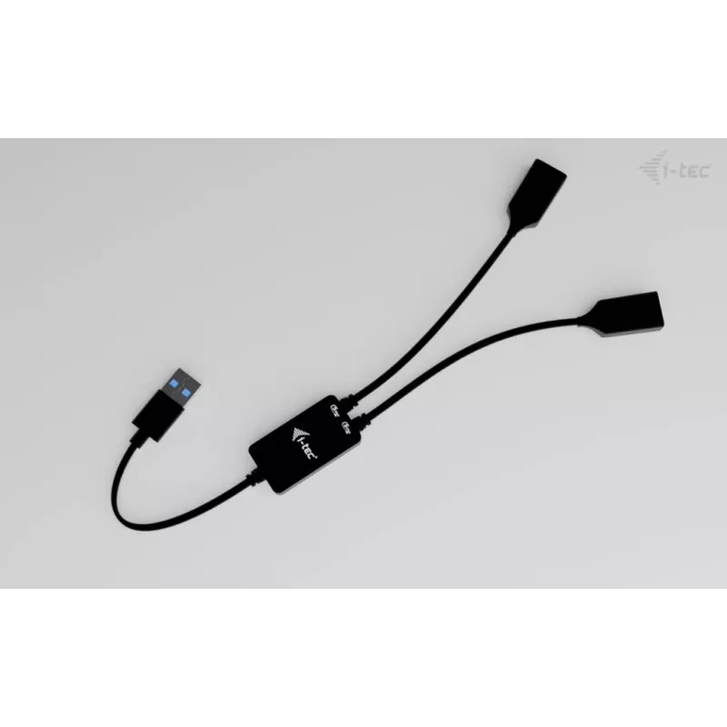USB-A-Hub ITEC U3CBLHUB2A — 2 Ports, USB 3.0 bis zu 5 Gbit/s