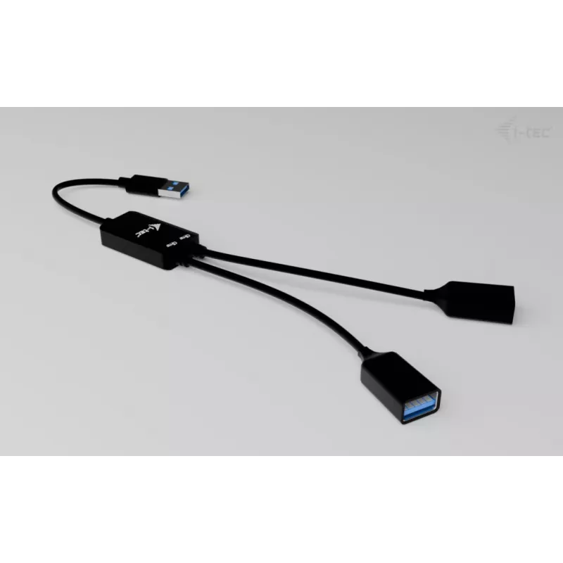 USB-A-Hub ITEC U3CBLHUB2A — 2 Ports, USB 3.0 bis zu 5 Gbit/s