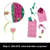 Monster High Skulltimate Secrets Garden Mysteries Spielset, Venus McFlytrap Puppe mit über 19 Überraschungen