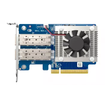 QNAP Dual-Port 10GbE SFP+ Netzwerkerweiterungskarte QXG-10G2SF-NXE PCI Express Kabelgebunden