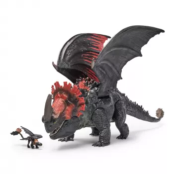 11-Zoll Drachenspielzeug Spin Master — World of Berk: Red Death Chomping Rampage mit exklusiver Toothless-Figur, ab 4 Jahren