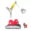 Kranwagen Spin Master Rubble & Crew Chargers Mega Power Kran mit Charger-Figur, 2 abnehmbaren Werkzeugen, Kunststoff, für Kinder ab 3 Jahren