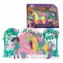 Unicorn Academy, Ava-Puppe & Farbwechsel-Blatt-Stall-Spielset, Ostergeschenk-Idee, 15 Zubehörteile, Puppen & Einhorn-Spielzeug für Mädchen ab 4 Jahren