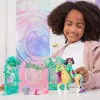 Unicorn Academy, Ava-Puppe & Farbwechsel-Blatt-Stall-Spielset, Ostergeschenk-Idee, 15 Zubehörteile, Puppen & Einhorn-Spielzeug für Mädchen ab 4 Jahren