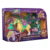 Unicorn Academy, Ava-Puppe & Farbwechsel-Blatt-Stall-Spielset, Ostergeschenk-Idee, 15 Zubehörteile, Puppen & Einhorn-Spielzeug für Mädchen ab 4 Jahren