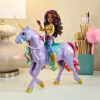 Spin Master Unicorn Academy Wildstar Einhornfigur 11 Zoll mit durchscheinendem Sattel und Zaumzeug, mehrfarbig, Kunststoff, für Kinder ab 4 Jahren