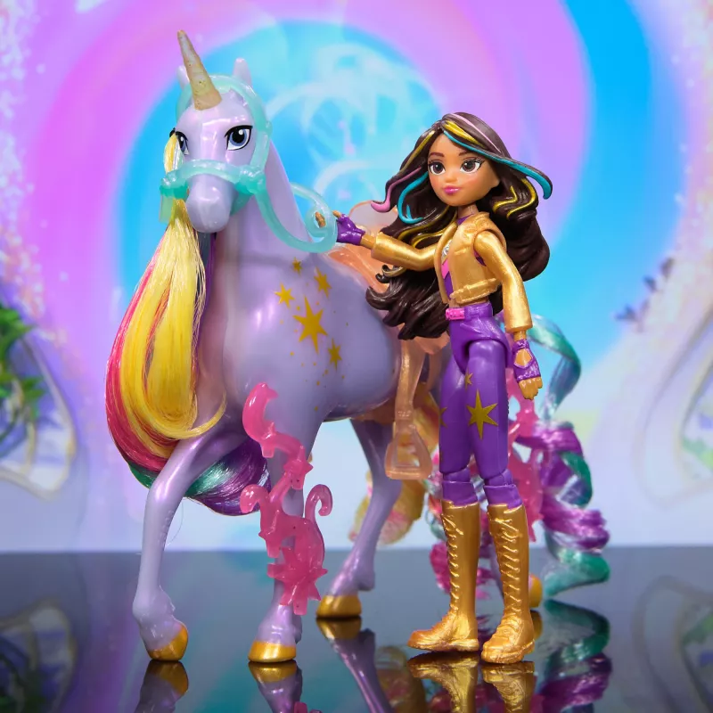 Puppenset Spinmaster Unicorn Academy Sophia & Wildstar 168 mm