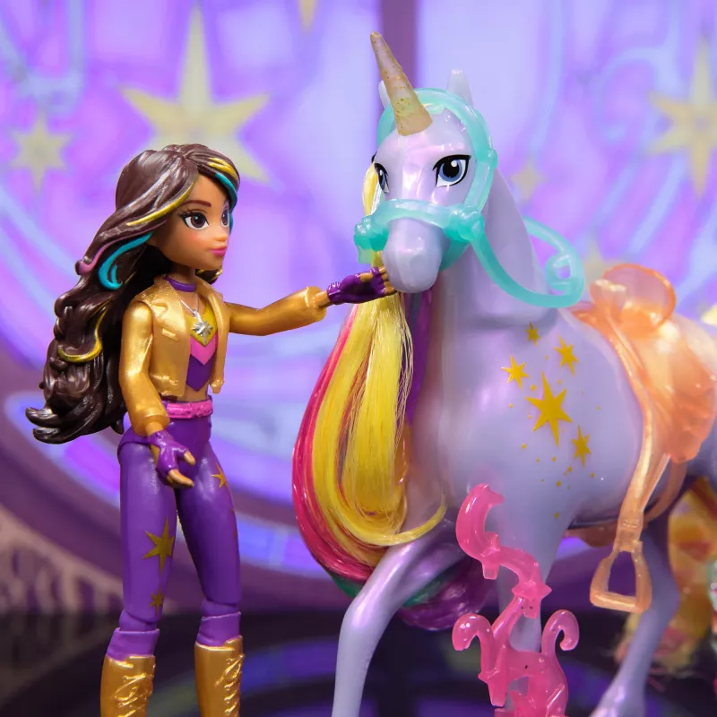 Puppenset Spinmaster Unicorn Academy Sophia & Wildstar 168 mm
