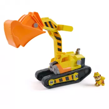 Rubble & Crew Rubble's Ultimativer Werkzeug-Bulldozer, Spielzeug-LKW mit Actionfigur, PAW Patrol Kinder-Spielzeug für Jungen und Mädchen ab 3 Jahren