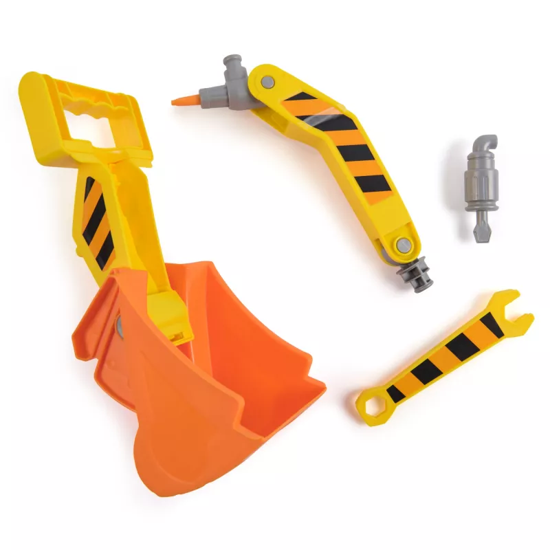 Rubble & Crew Rubble's Ultimativer Werkzeug-Bulldozer, Spielzeug-LKW mit Actionfigur, PAW Patrol Kinder-Spielzeug für Jungen und Mädchen ab 3 Jahren