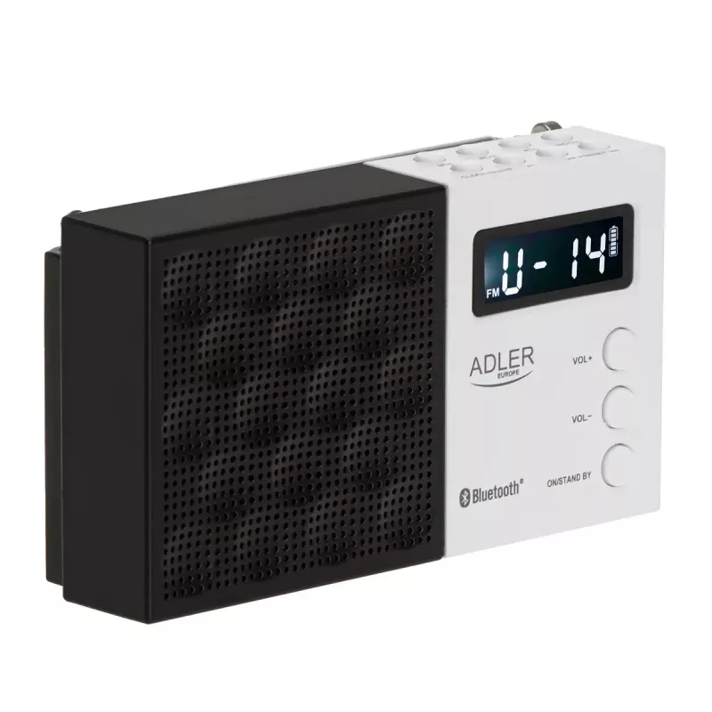 Digitalradio Adler AD 1908 PLL AM/FM mit Alarmfunktion