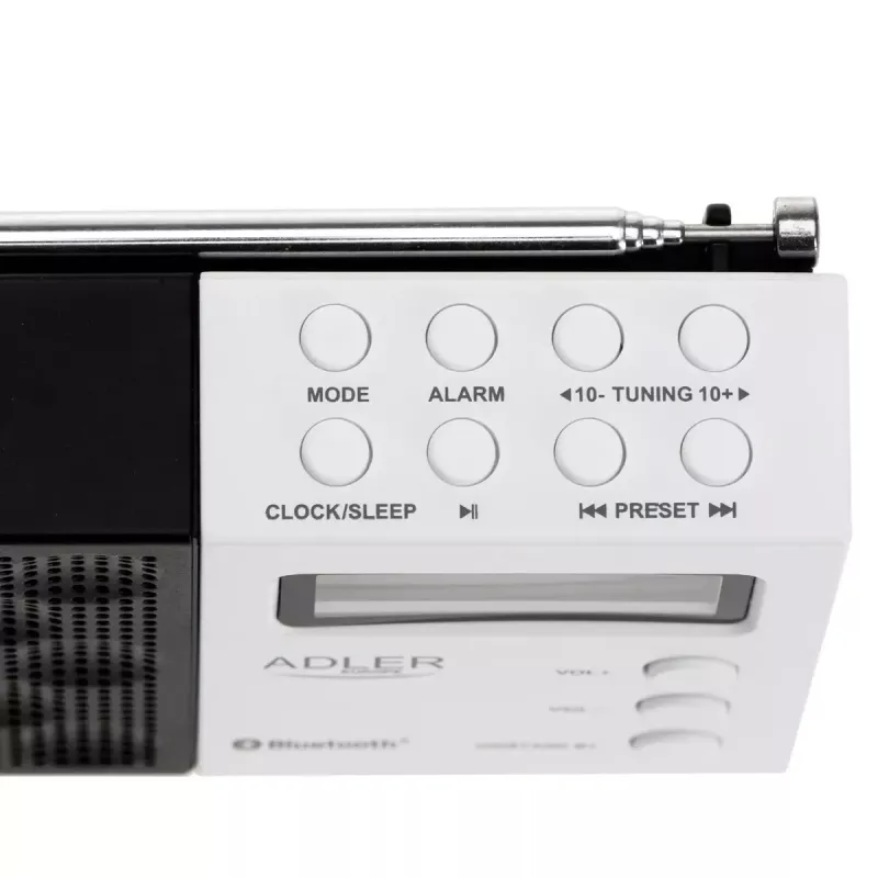 Digitalradio Adler AD 1908 PLL AM/FM mit Alarmfunktion