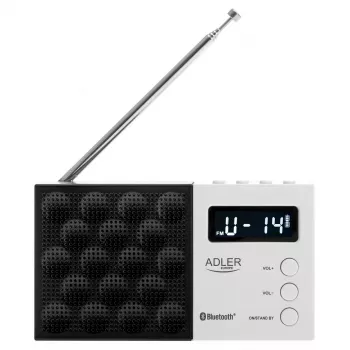 Digitalradio Adler AD 1908 PLL AM/FM mit Alarmfunktion