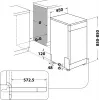 Whirlpool WSBO 3O34 PF X Semi integriert 10 Maßgedecke