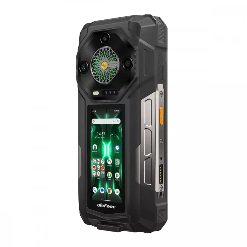 Smartphone UleFone Armor 33 Pro 5G 6,3 Zoll 16 GB/512 GB Schwarz, Energieeffizienzklasse A
