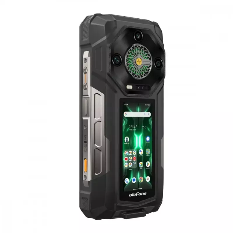 Smartphone UleFone Armor 33 Pro 5G 6,3 Zoll 16 GB/512 GB Schwarz, Energieeffizienzklasse A