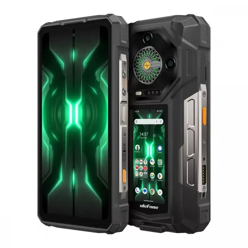 Smartphone UleFone Armor 33 Pro 5G 6,3 Zoll 16 GB/512 GB Schwarz, Energieeffizienzklasse A