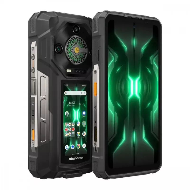 Smartphone UleFone Armor 33 Pro 5G 6,3 Zoll 16 GB/512 GB Schwarz, Energieeffizienzklasse A