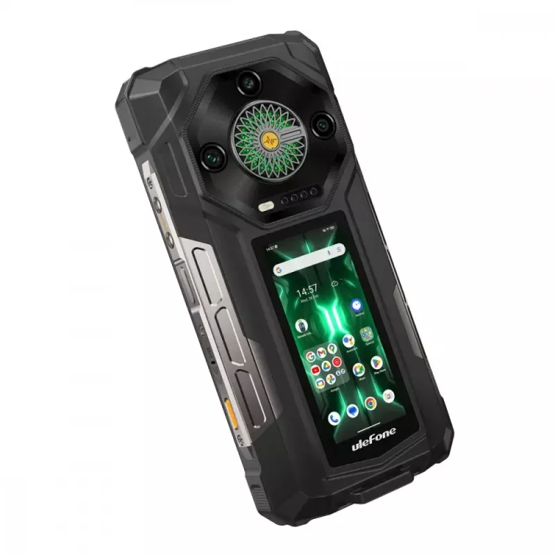 Smartphone UleFone Armor 33 Pro 5G 6,3 Zoll 16 GB/512 GB Schwarz, Energieeffizienzklasse A