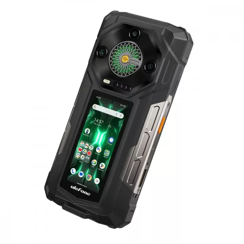Smartphone UleFone Armor 33 Pro 5G 6,3 Zoll 16 GB/512 GB Schwarz, Energieeffizienzklasse A
