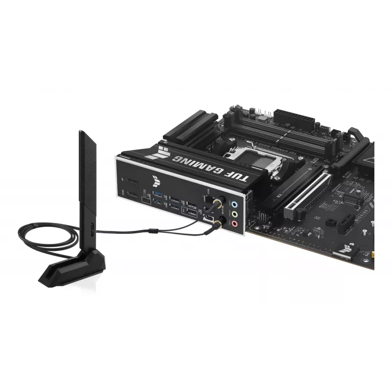 Mainboard ASUS TUF GAMING B850-E WIFI, AMD B850, Sockel AM5, ATX, DDR5, 4x DIMM, 3x M.2, Wi‑Fi 6E, 2,5Gb LAN