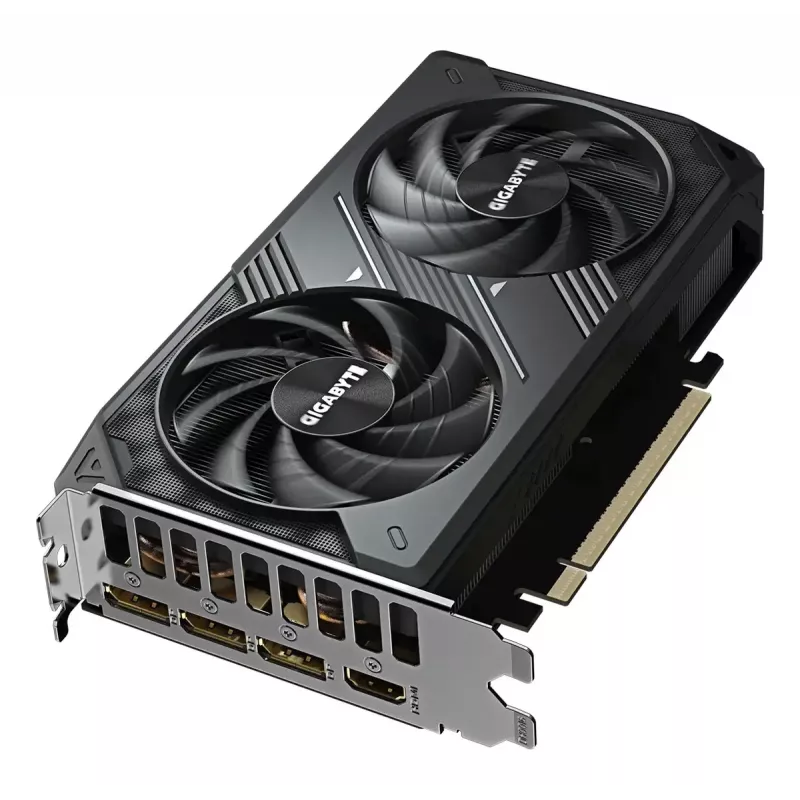 Grafikkarte GIGABYTE GeForce RTX 5060 8GB GDDR7, PCIe 5.0, 3840 CUDA, WINDFORCE 2X, 199×116×40 mm