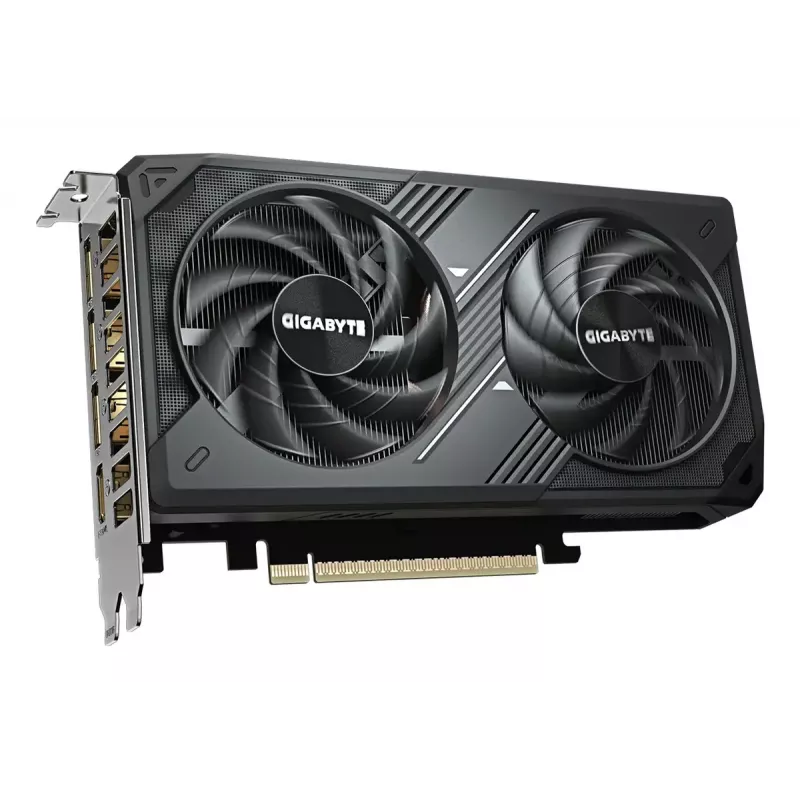 Grafikkarte GIGABYTE GeForce RTX 5060 8GB GDDR7, PCIe 5.0, 3840 CUDA, WINDFORCE 2X, 199×116×40 mm