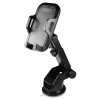 Handygriff SAVIO CH-04, Silikon, schwarz, langlebige Schutzvorrichtung, Gewicht 163 g