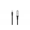 DIGITUS USB-C 3.2 Gen1 - RJ45 Ethernetkabel - CAT6a S/FTP Schwarz - 5m