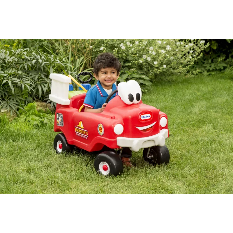 Little Tikes Spray & Rescue Feuerwehr-Auto, 1,5 Jahr(e), 4 Rad/Räder, Kunststoff, Schwarz, Rot, Weiß