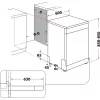 Whirlpool W7F HP33 X Freistehender Geschirrspüler 15 Maßgedecke 43 dB