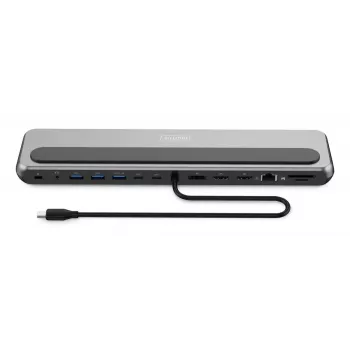 Digitus USB-C 8K Dockingstation, 12 Ports, USB 3.2 Gen 2, 100 W
