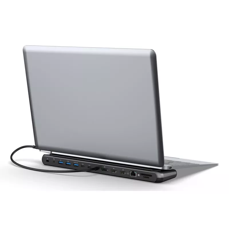 Digitus USB-C 8K Dockingstation, 12 Ports, USB 3.2 Gen 2, 100 W