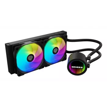 GENESIS NLG-2319 Computer-Kühlsystem Prozessor All-in-One-Wasserkühlung Schwarz