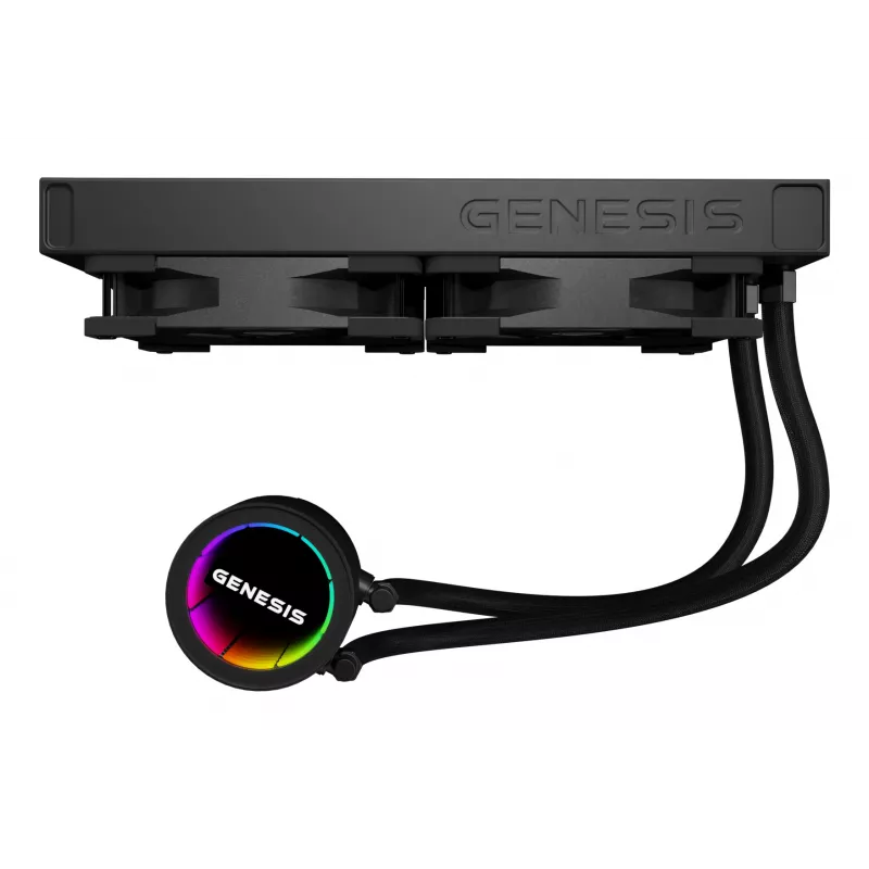 GENESIS NLG-2319 Computer-Kühlsystem Prozessor All-in-One-Wasserkühlung Schwarz