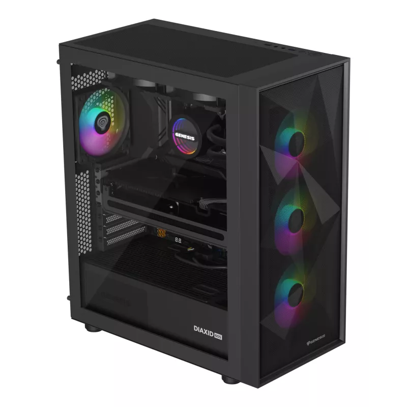 GENESIS NLG-2319 Computer-Kühlsystem Prozessor All-in-One-Wasserkühlung Schwarz