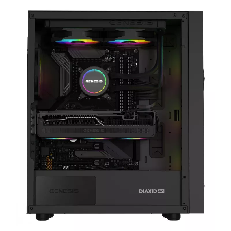 GENESIS NLG-2319 Computer-Kühlsystem Prozessor All-in-One-Wasserkühlung Schwarz