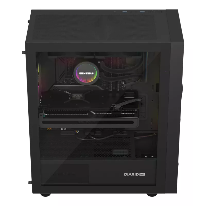 GENESIS NLG-2319 Computer-Kühlsystem Prozessor All-in-One-Wasserkühlung Schwarz