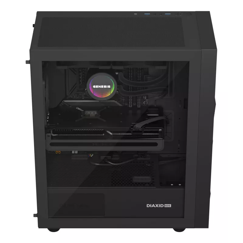 GENESIS NLG-2318 Computer-Kühlsystem Prozessor All-in-One-Flüssigkeitskühler Schwarz