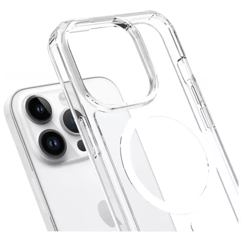 Handyhülle 3MK Armor MagCase für Apple iPhone 15 Pro MagSafe-kompatibel schlank-Design
