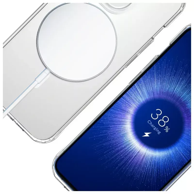 Handyhülle 3MK Armor MagCase für Apple iPhone 15 Pro MagSafe-kompatibel schlank-Design