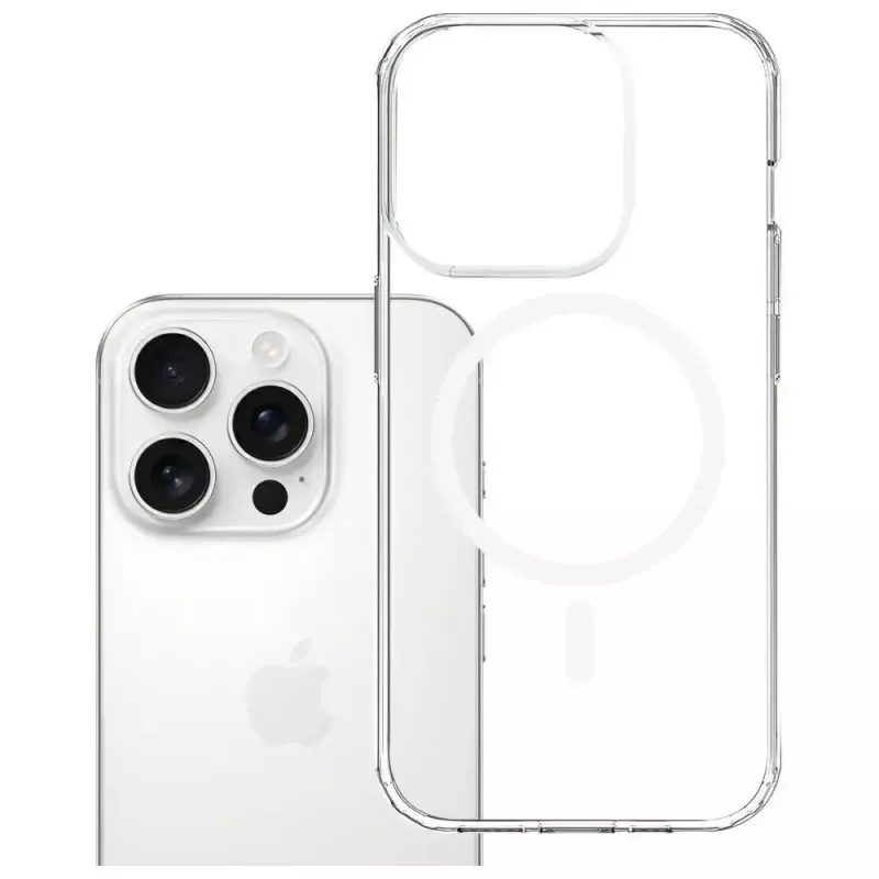 Handyhülle 3MK Armor MagCase für Apple iPhone 15 Pro Max – langlebiges, schlankes Magnetdesign