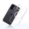 Cover Handyhülle 3MK Armor MagCase für iPhone 16, 6,1 Zoll (15,5 cm), transparent, PC+TPU