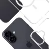 Cover Handyhülle 3MK Armor MagCase für iPhone 16, 6,1 Zoll (15,5 cm), transparent, PC+TPU