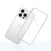 Handyhülle 3MK Armor MagCase für iPhone 16 Pro, transparent, für 16 cm (6,3 Zoll) Display, PC+TPU
