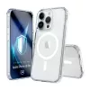 Handyhülle 3MK Armor MagCase für iPhone 16 Pro, transparent, für 16 cm (6,3 Zoll) Display, PC+TPU
