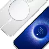 Handyhülle 3MK Armor MagCase für iPhone 16 Pro, transparent, für 16 cm (6,3 Zoll) Display, PC+TPU