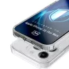 Handyhülle 3MK Armor MagCase Cover für iPhone 16 Pro Max, passend für 17,5 cm (6,9 Zoll), transparent, PC+TPU