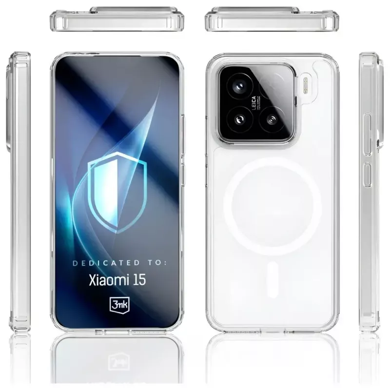 Handyhülle 3MK Armor MagCase für Xiaomi 15 — robuste, leichte Schutzhülle