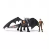 DreamWorks Dragons, Drachenzähmen leicht gemacht, Ohnezahn & Hicks, Wikinger Duo Actionfiguren, Kinderspielzeug für Jungen ab 4 Jahren